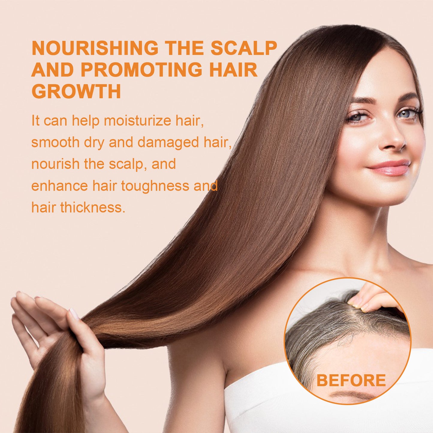 Pumpkin Seed Oil Moistens Hair Root.